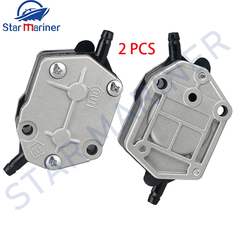 

Топливный насос в сборе 6A0-24410-00 692-24410-00, 2 шт. для Yamaha Tohatsu Parsun Suzuki, подвесной мотор 20HP-90HP, детали лодочного двигателя