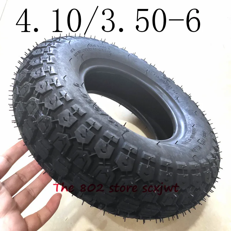 Size 4.10/3.50-6 Inner and Outer Tyre  Suitable for Mobility Scooter. Amusement Park Facilities. Electric Vehicle. Wheelbarrow