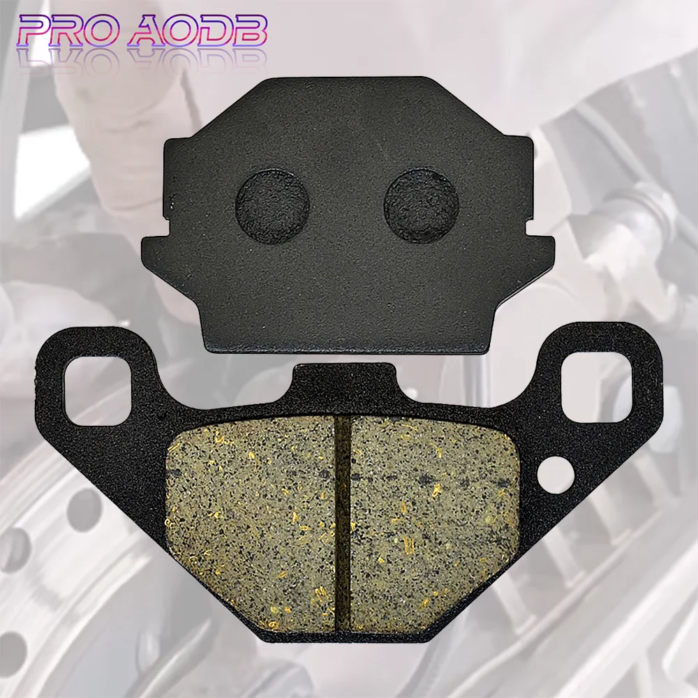 Motorcycle Rear Brake Pads Kit For SUZUKI GSXR 50 (RB 50 H ) 1987 GN 125 EM EN EP ER ES ET 1991-1996 For KAWASAKI KX KLE KMX KSR