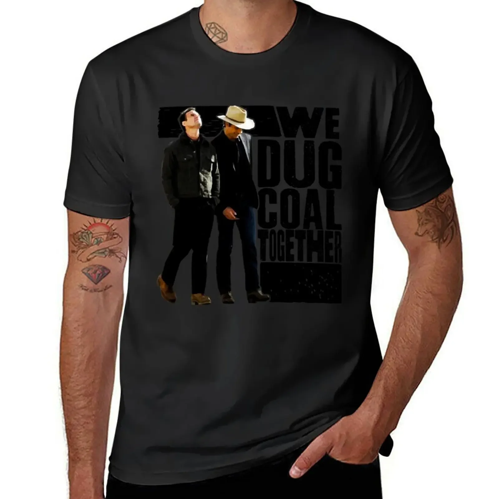 we dug coal together T-Shirt animal prinfor boys anime tshirt men t shirts