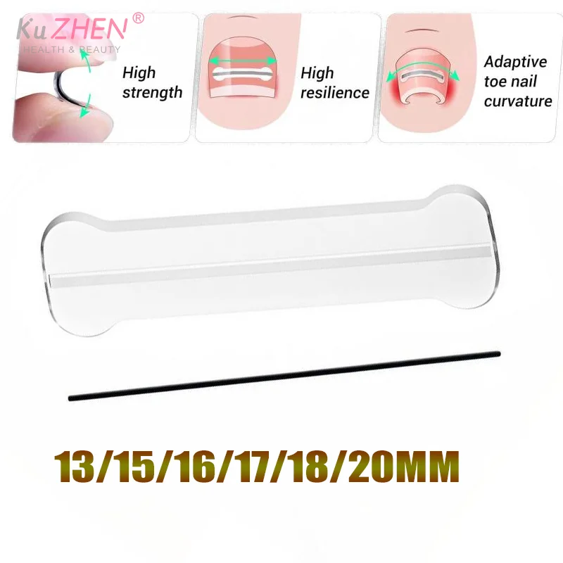1 قطعة 13-20 مللي متر ملصقات تصحيح الأظافر نام أظافر مصحح بقع علاج الداحس استعادة مصحح أدوات باديكير