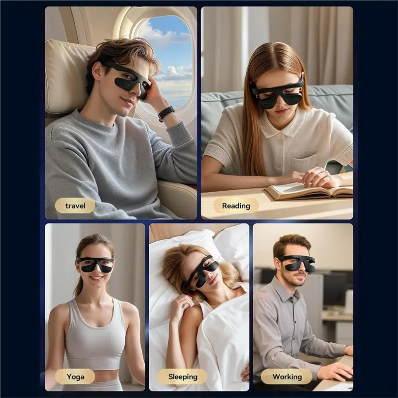 ABIT Under Eye Red Light Therapy Device 630Nm For Eye Bags Dark Circles Treatment Puffiness Periorbital