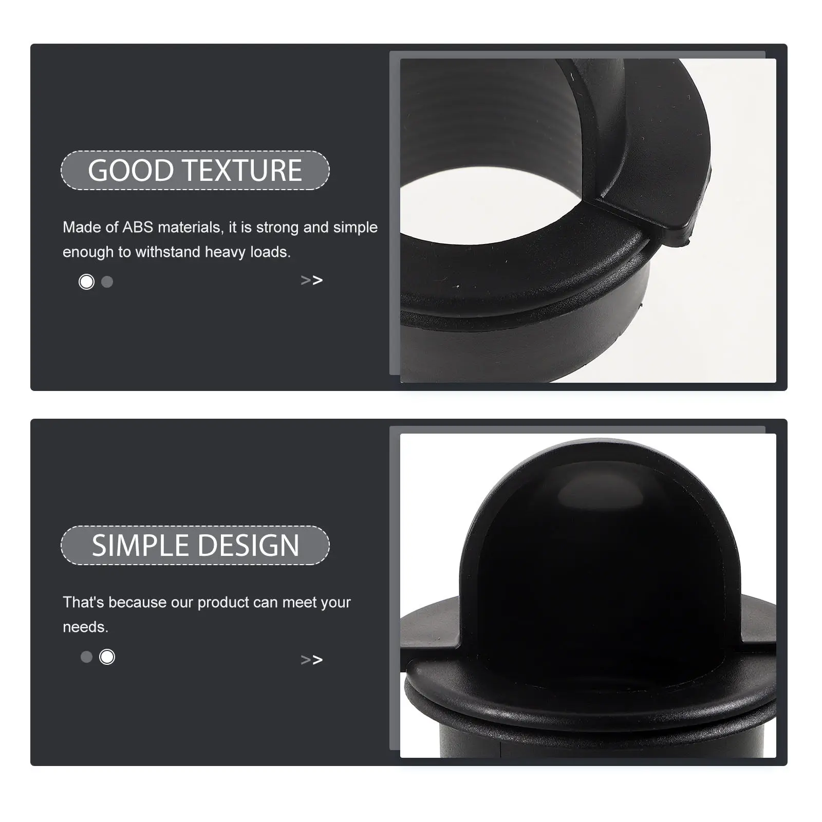 

2Pcs Foosball Table Storage Basket Strong ABS Material Ball Holder for Sports Game Convenient Use Plastic Foosball Table Basket