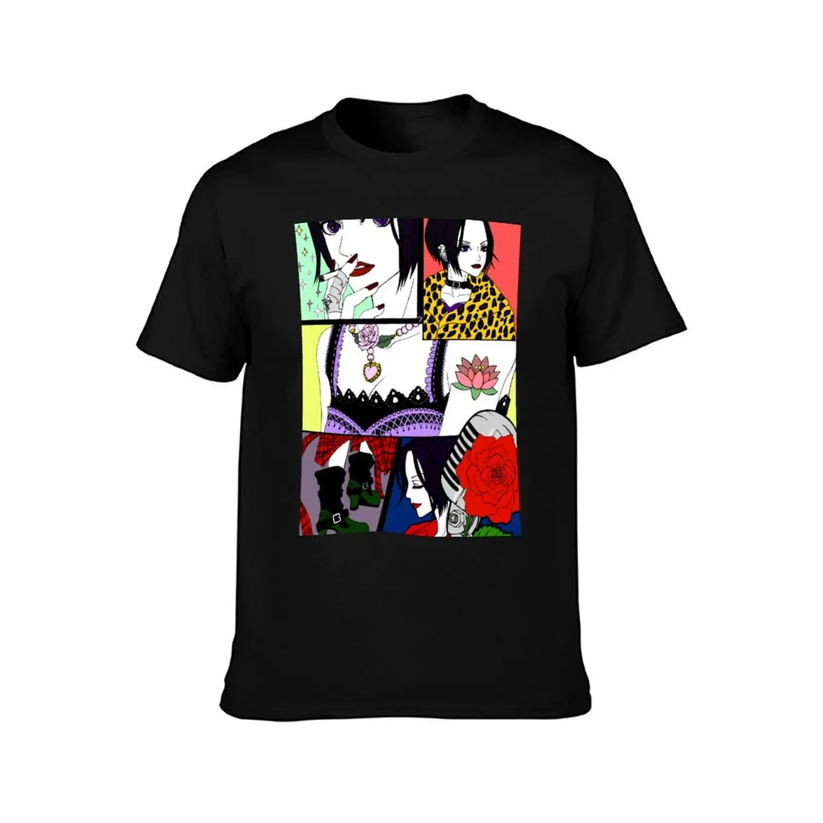 identity T-Shirt, Summer Casual Cotton Tee, Oversized Streetwear Tops, Vintage Graphic Print, Loose Fit Short Sleeve