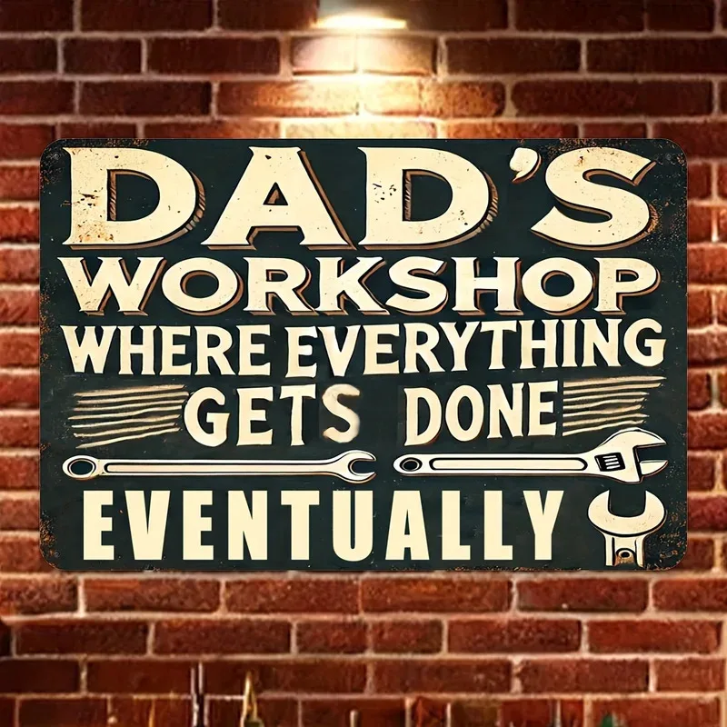 Iron Workshop Sign …