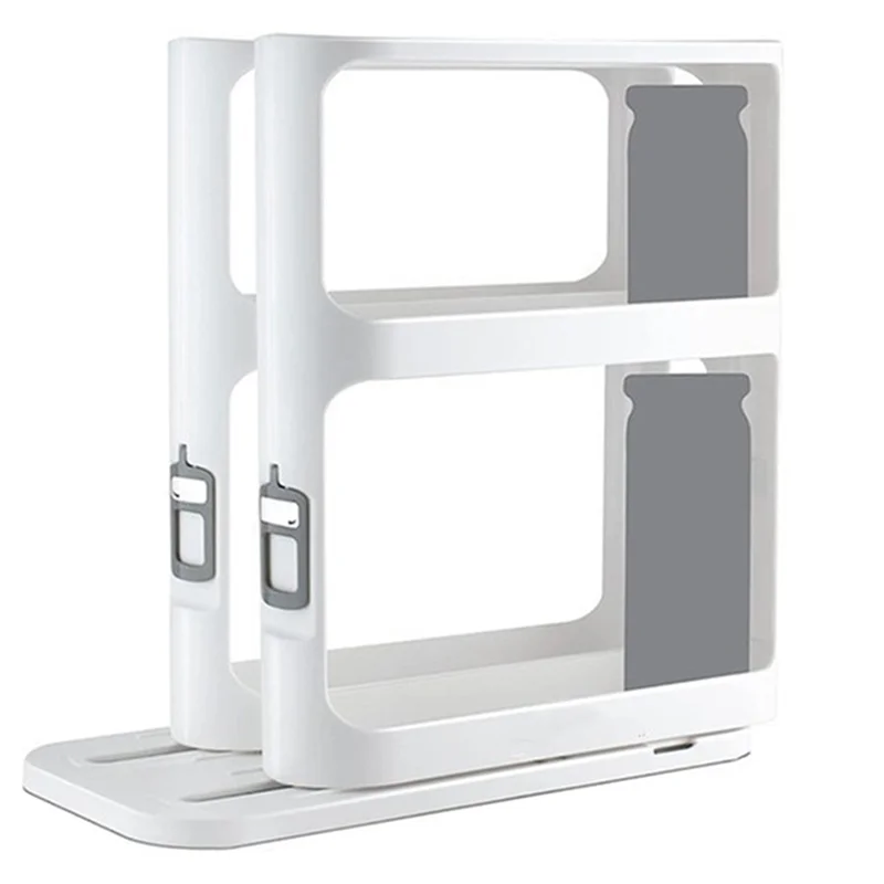HRBAJ-Kitchen Storage Rotating Rack Multi-Layer Storage Rack Cabinet Food Ingredient Storage Pull-Type Rotating Spice Rack