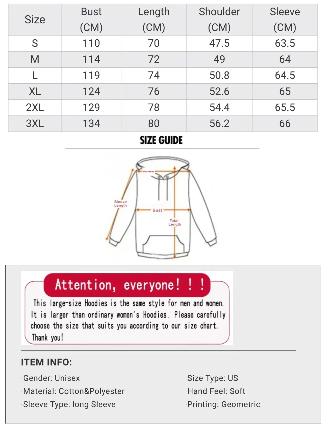 เสื้อสเวตเชิ้ตมีฮู้ดพิมพ์ลายขากรรไกรสุดสร้างสรรค์ เสื้อจั๊มเปอร์แขนยาวลำลองมีกระเป๋า ยืดได้เล็กน้อย