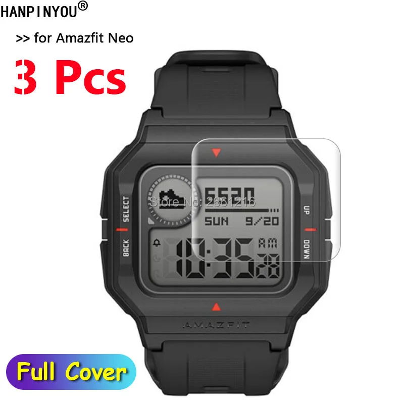 

3Pcs/Lot for Xiaomi Amazfit Neo Wrist Band Bracelet Ultra Thin HD Clear Soft TPU Hydrogel Film Screen Protector (Not Glass)