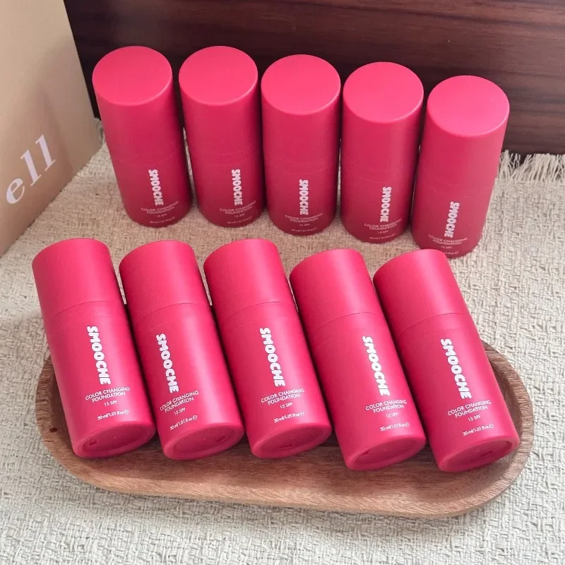 Smooche Skin Tone Adaptive Color Changing Liquid Foundation Blurring Blemishes & Redness SPF15 Sunscreen Base Makeup Products