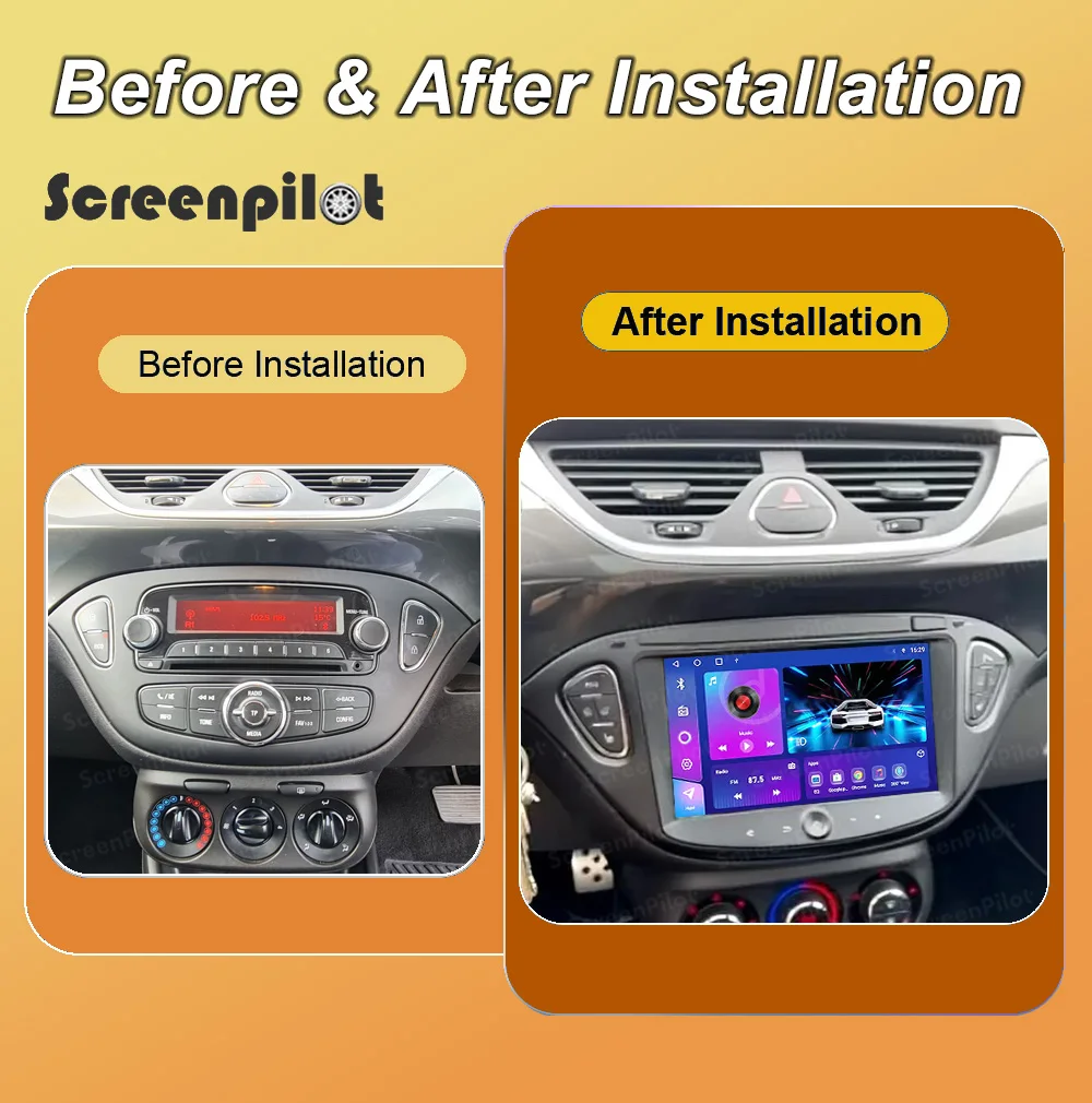 7 Inch Android 16 Car Radio Stereo For Opel Adam 2013 -2016 For Corsa E 2015 -2019 Android Auto Multimidia Player GPS Navigation