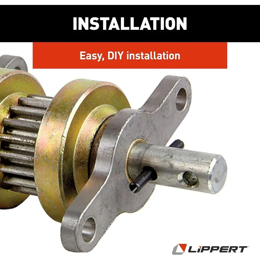 Lippert 123356 Heavy Duty RV Slide-Out Gear Pack with Steel Rollers 2.5" x 2.5"