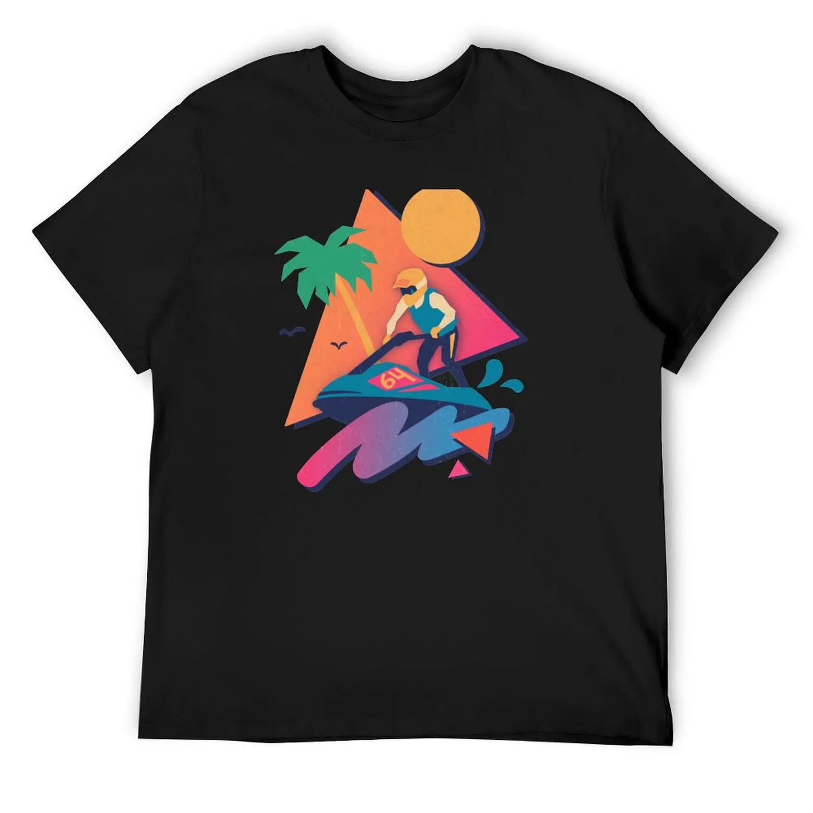 

Wave Runner T-Shirt anime figures man clothes boys whites vintage graphic tee shirts men graphic