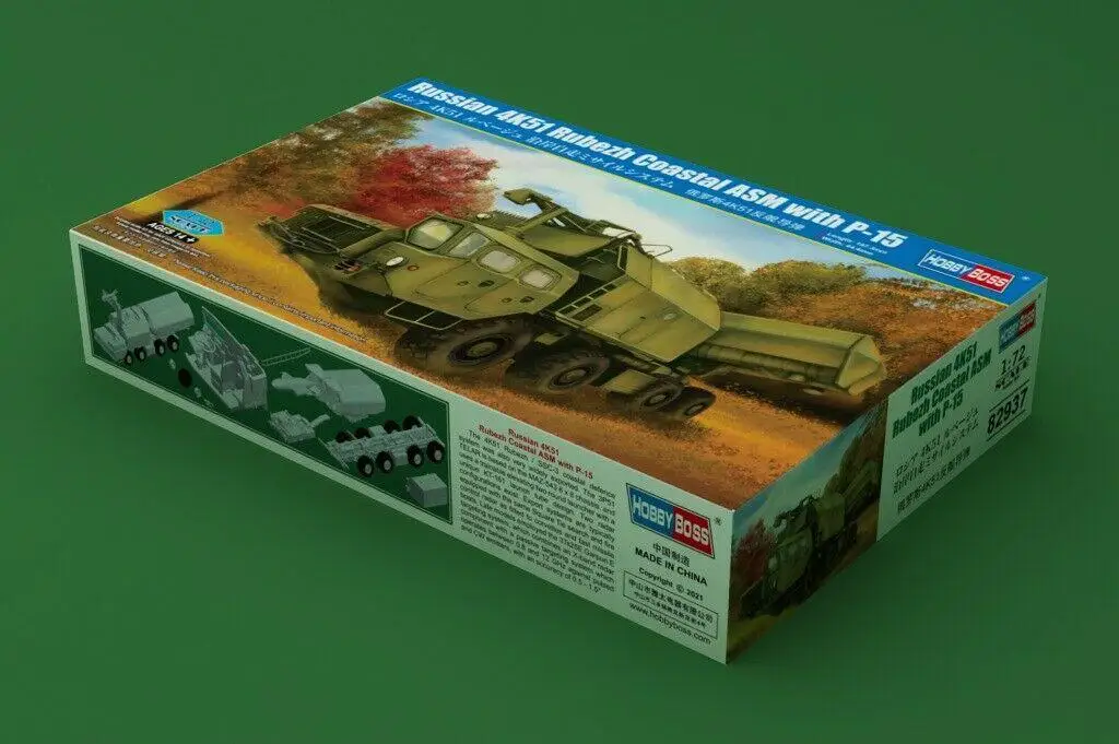 

HobbyBoss 82937 1/72 русский 4K51 рубеж прибрежный ASM с фотографией