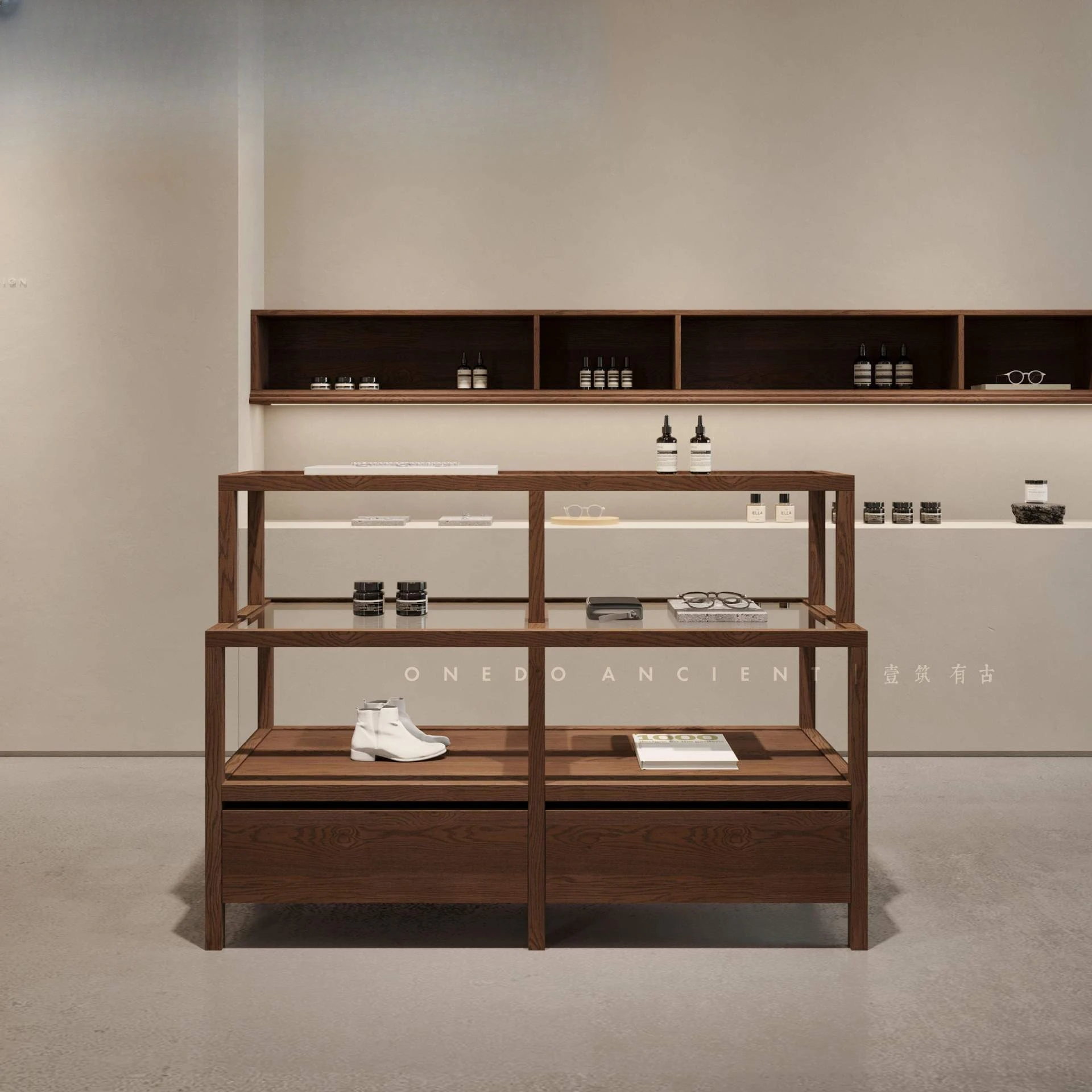 Desktop Storage Display Cabinet Goods Rack Model Rack Shelf Jewelry Necklace Clothing Bags Shoes