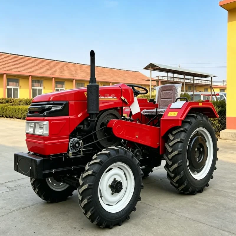 

Customized Farm Rotary Tiller, Four‑Wheel High‑Power Tractor, High‑Efficiency Wheeled Plowing & Cultivating Equipment