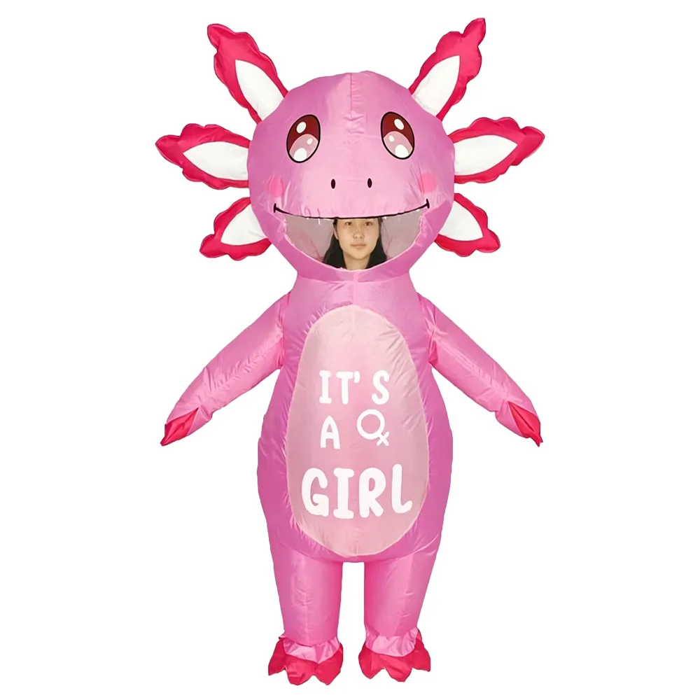 Halloween Salamander Inflatable Mascot Costume Party Atmosphere Cosplay Dress Prop view 2