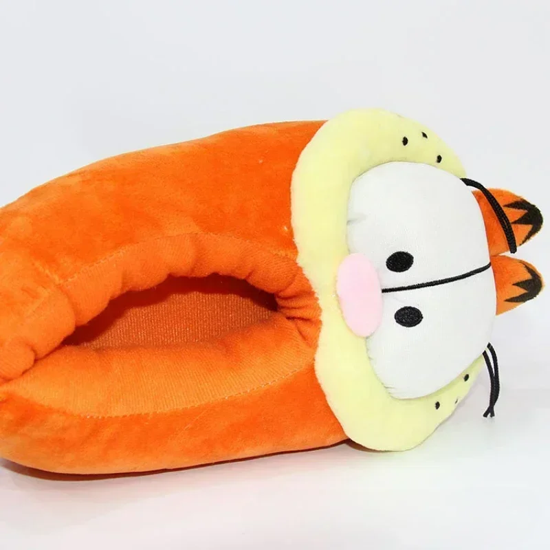 Garfields 슬리퍼 코스프레 미끄럼 방지 홈 겨울 신발 편안한 면화