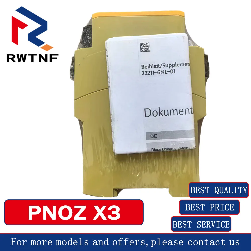 Brandneues Original PNOZ X3P PILZ Sicherheitsrelais 774314, 100 % Originallagerbestand