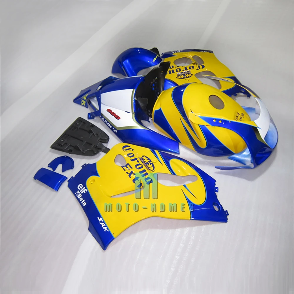 Chinese Fairing Set for SUZUKI SARD 1996 1997 1998 1999 GSXR600 GSX-R750 96 97 98 99 Motorcycle ABS Plastic Bodykit Yellow Blue