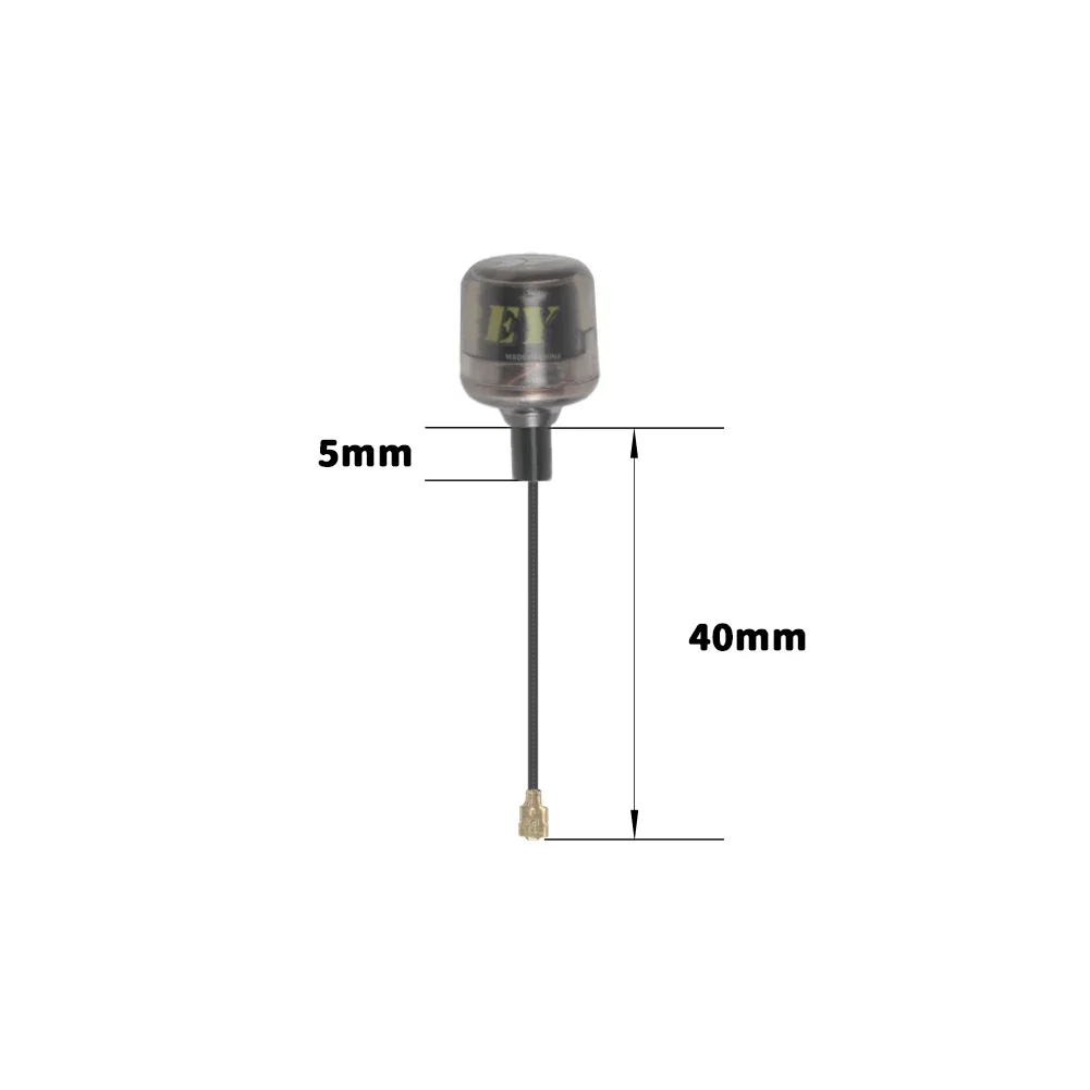 2PCS FlyFishRC Osprey 5.8Ghz 40mm Ipex UFL RHCP Stubby Antenna Compatible HD FPV System for FPV RC Racing Drone Frame kit