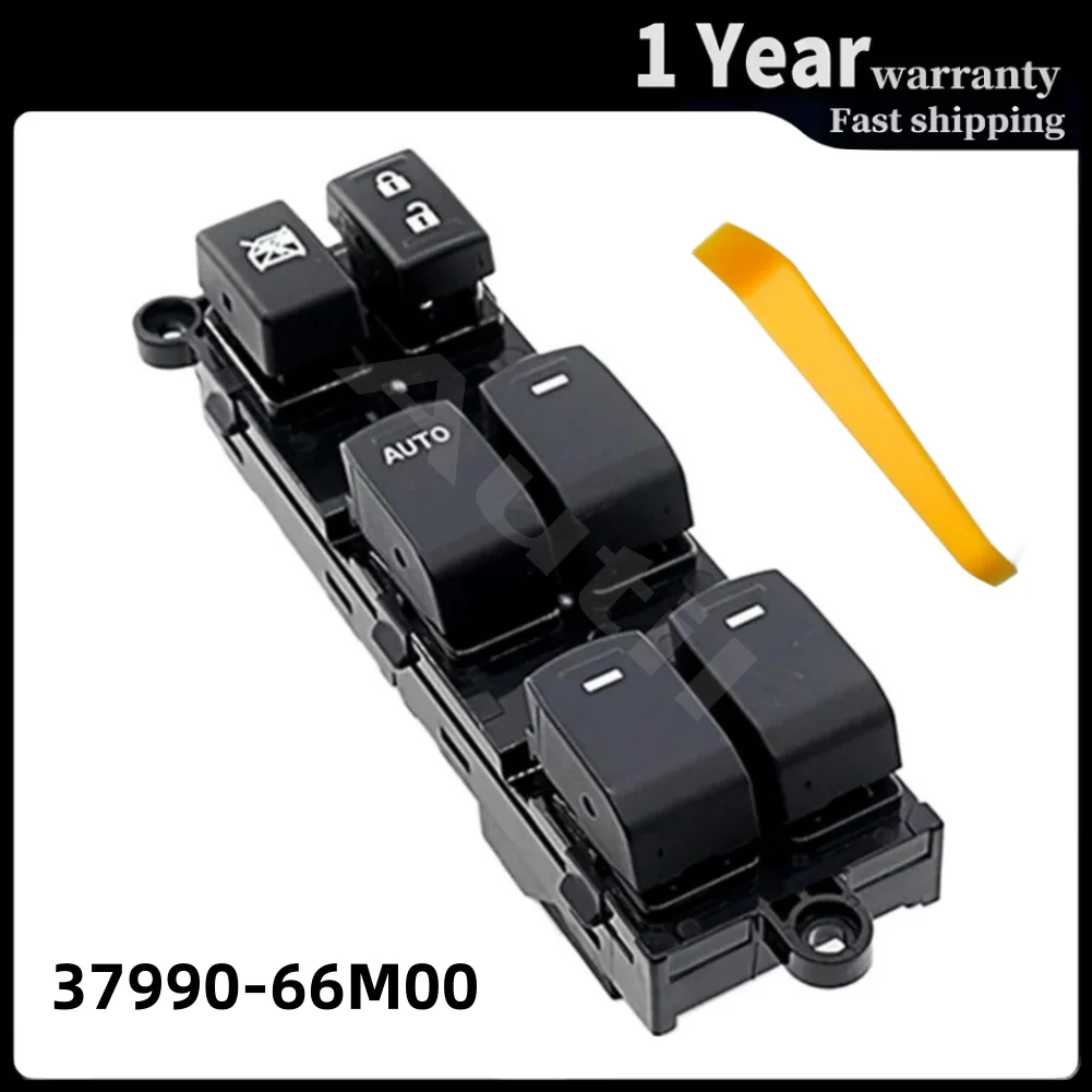 37990-66M00 Interruptor Maestro Elevalunas Eléctrico Delantero Izquierdo LHD para Suzuki Vitara S-Cross SX4 Accesorios para Coche