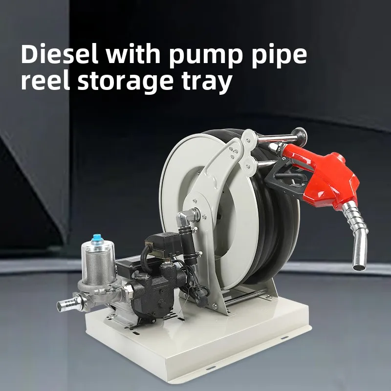 

Diesel with pump reel storage plate automatic telescopic high pressure drum steel wire cleaning machine automatic take-up