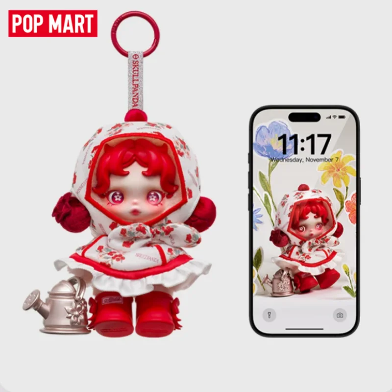 

POPMART SKULLPANDA Amid Flowers Series Blind Box Genuine Toys Kawaii Anime Action Figure Guess Bag Doll Mystery Box Gifts