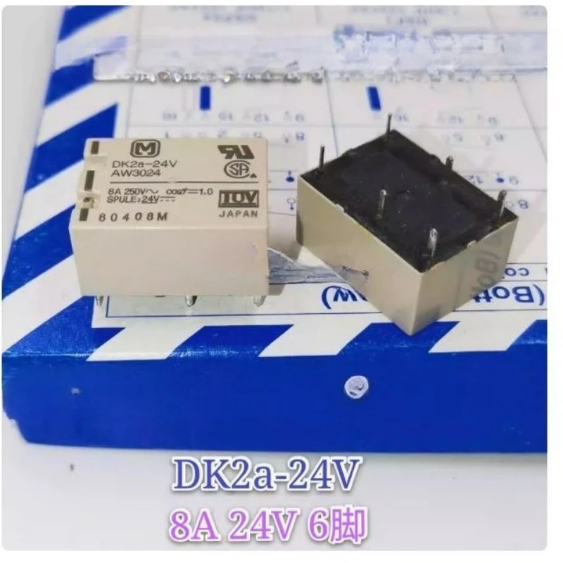 

2 шт./лот DK2a-24V AW3024 реле 8A 24 В 6-контактное