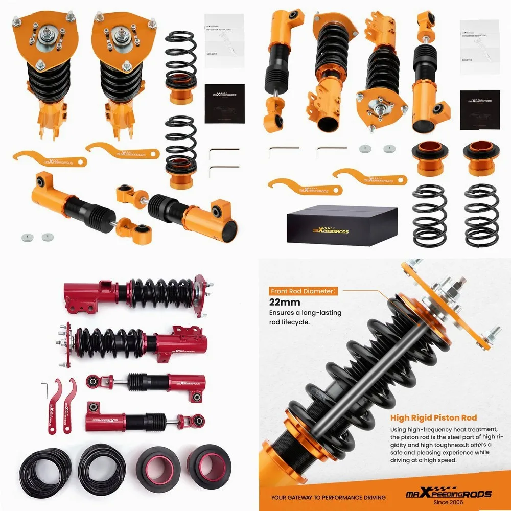 

Комплект регулируемой подвески (койловер) с 24 режимами настройки для Hyundai Veloster 2012-2018 - Высокопроизводительные амортизаторы и пружины