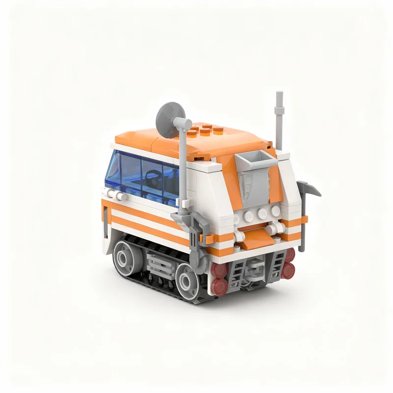 137pcs MOC Space SBA Rover Model Toy Building Blocks Architecture Christmas Gifts Creative Birthday Education Kids Assemble