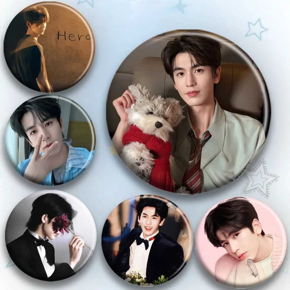 Actor Zhang Linghe The Star Chapter Brooches Cute Character Pins Clothing Decoration Backpack Lapel Badge Fans Gifts for Friends