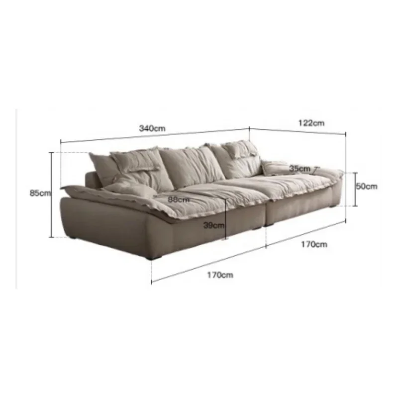 Nordic Living Room Sofas Luxury Designer Elegant Bedrooms Lounge Chair Modern Relaxing  Furniture