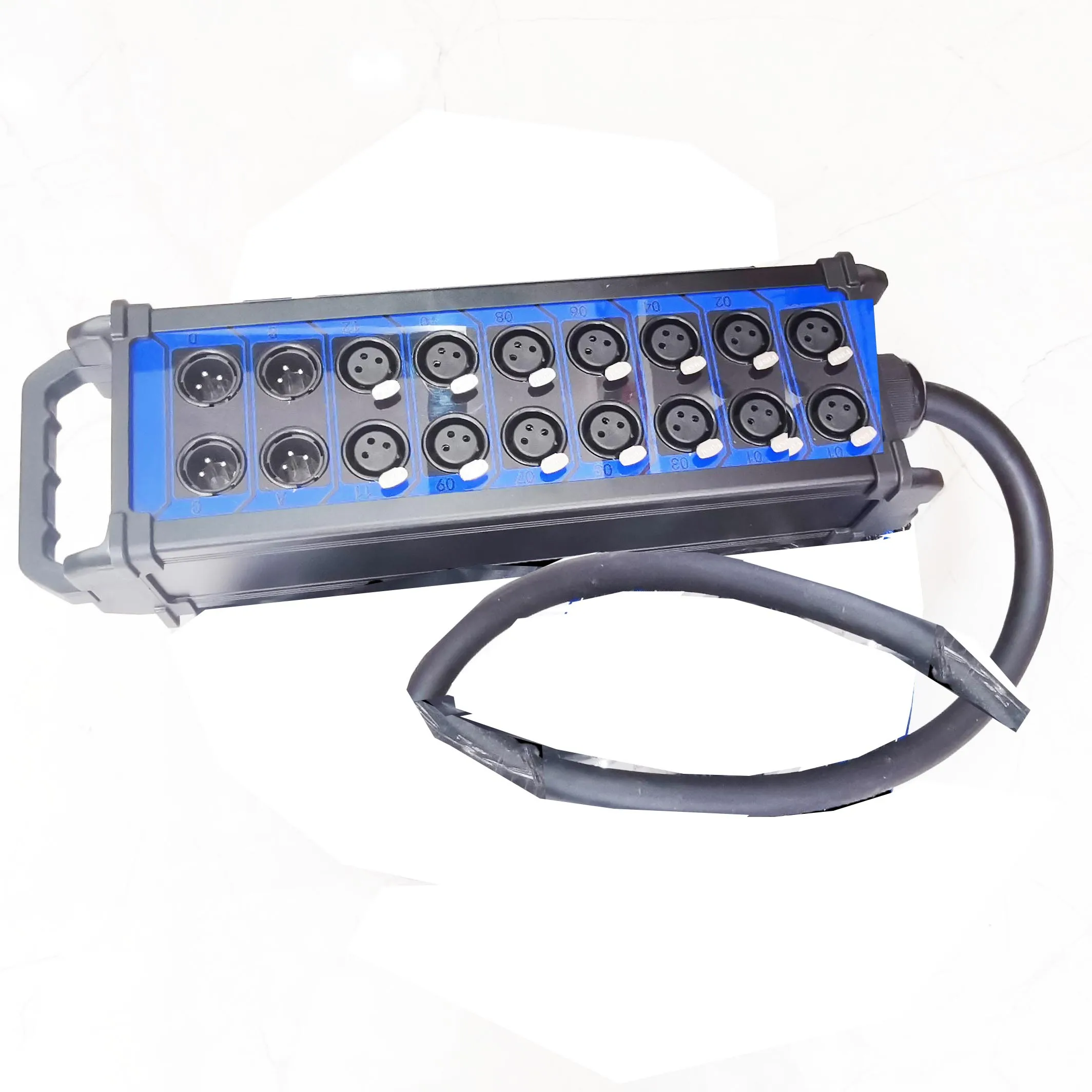 

NMBJCKO 16/4 3M Tour Grade XLR Multicore Snake Stage Box 16, отправка 4, возврат без разъемов xlr