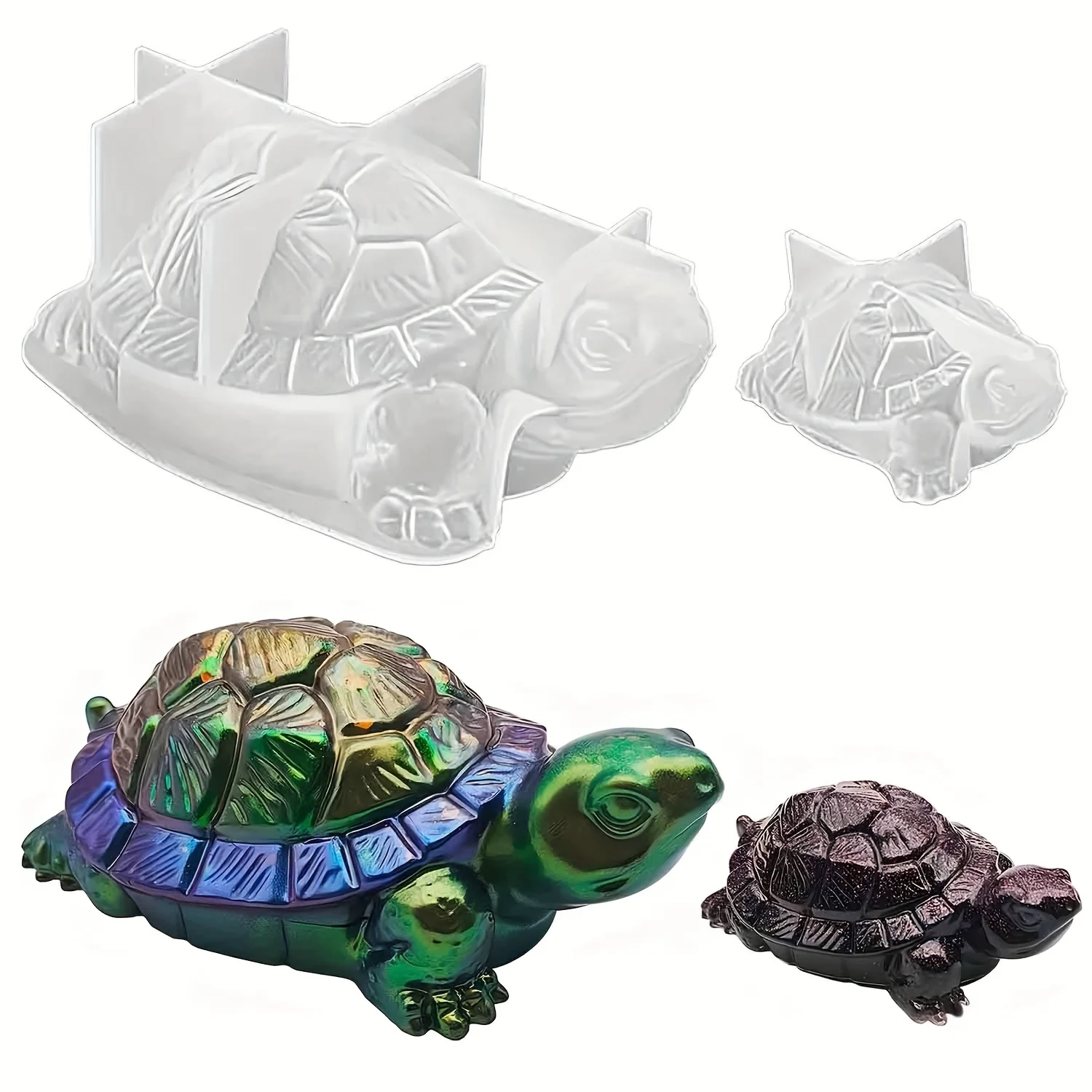2Pc- Turtle Resin M…