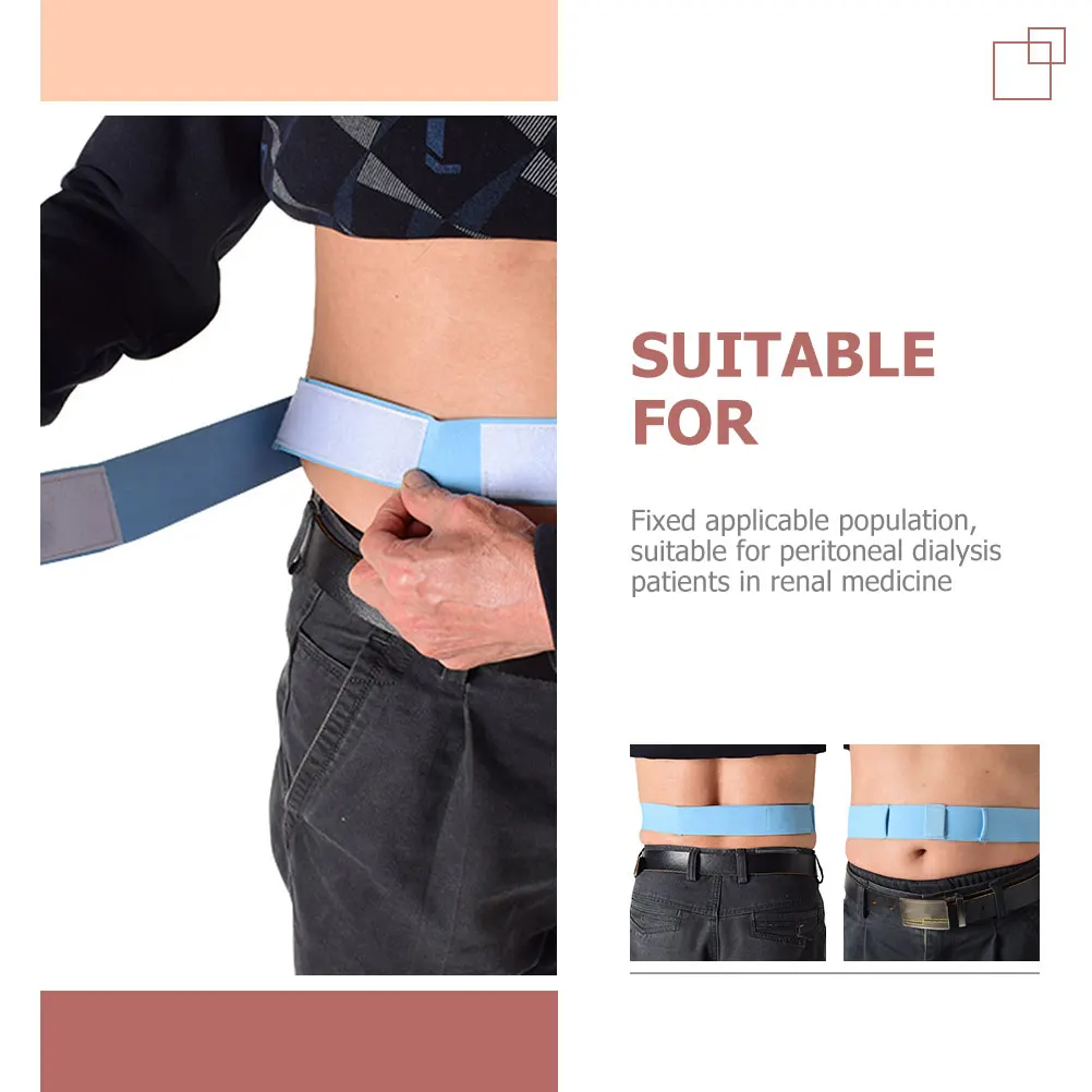 

Peritoneal Dialysis Tube Abdominal Catheter Belt Strap Feeding Fixation Drain Duct Tape for Patient