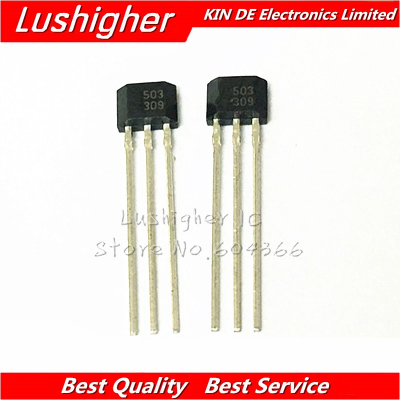 100pcs AH3503 3503 TO-92UA UGN3503UA UGN3503 Casing Linear Hall Effect Sensor Hall Sensor Motor