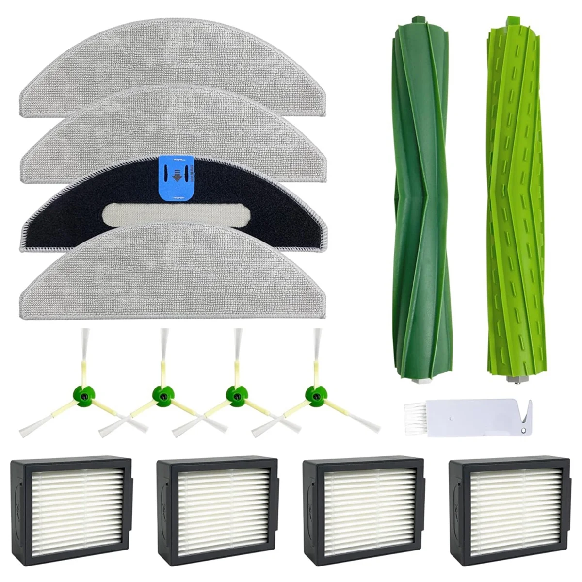 

Replacement Kit for Combo I5, I5+, J5, J5+ Main Side Brush Hepa Filter Mop Cloth Spare Parts