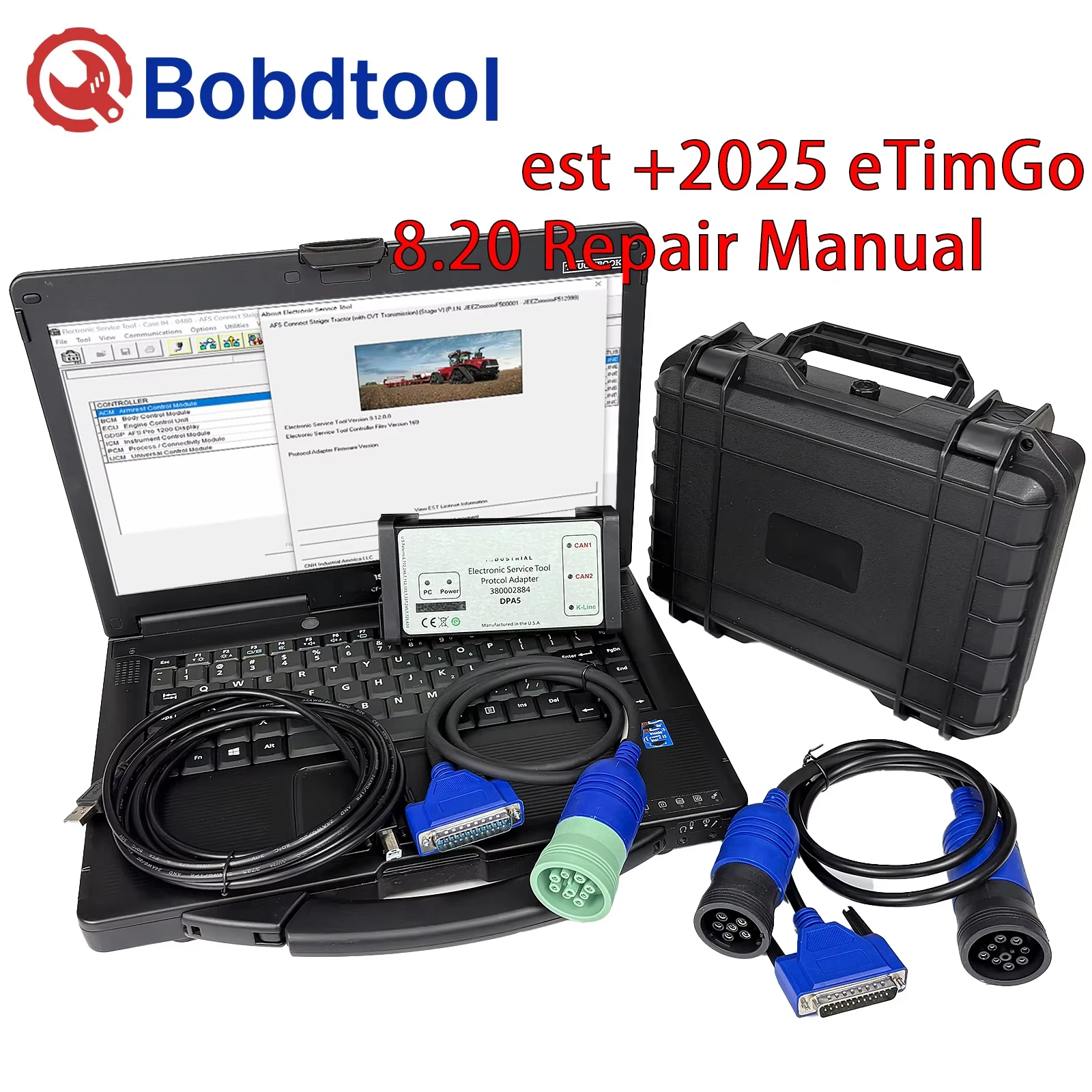 Electronics Repair Plus - ชุดเครื่องมือซ่อมอิเล็กทรอนิกส์ระดับวิศวกรรม พร้อมเครื่องมือวินิจฉัย DP5 และคู่มือซ่อมแล็ปท็อป CF54 est9.14