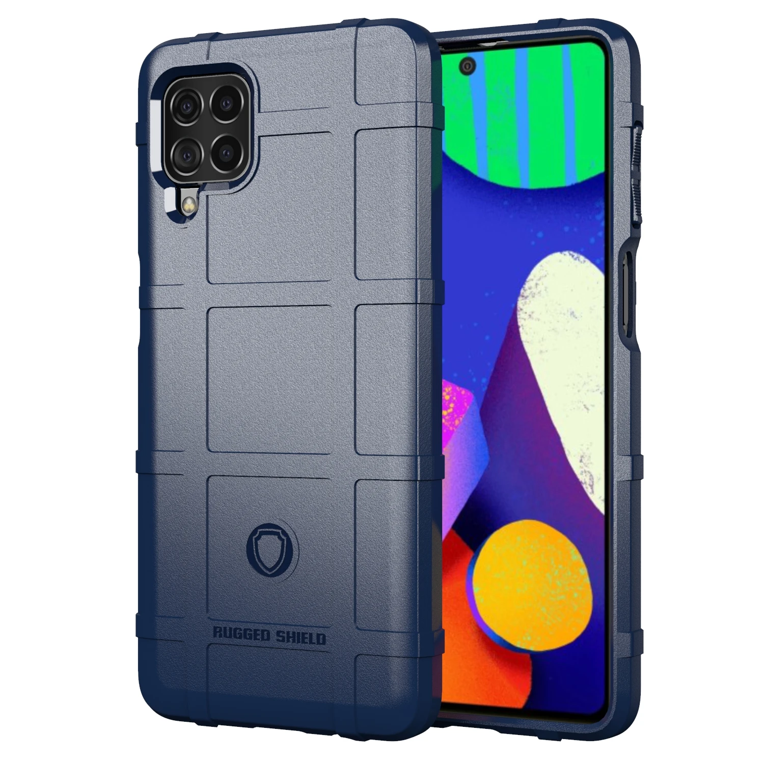 For Samsung Galaxy M62 Armor Shield Case Soft Silicone Back Cover for samsung f62 Anti Knock Matte Phone Cases