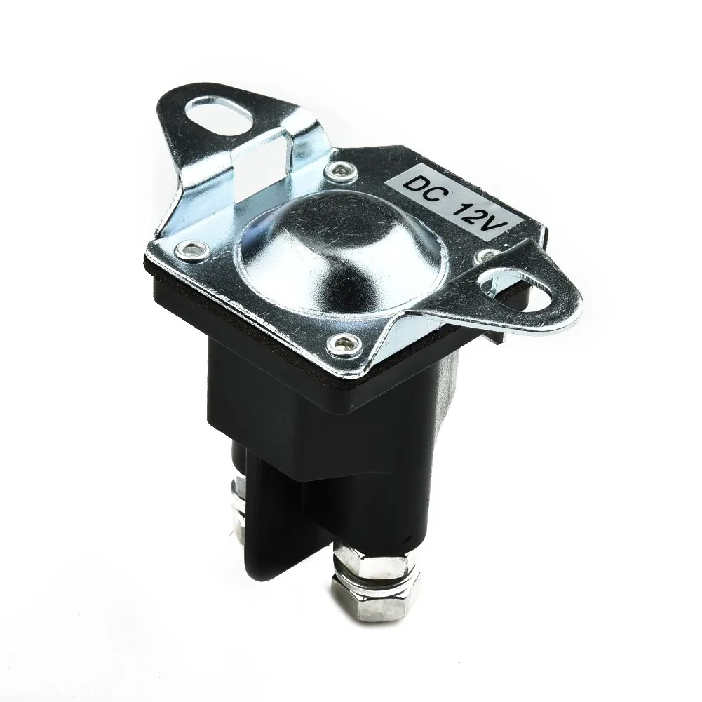 For COUNTAX and For WESTWOOD Tractor Mower Starter Solenoid Valve 44814801 Spade Connection and Base Installation