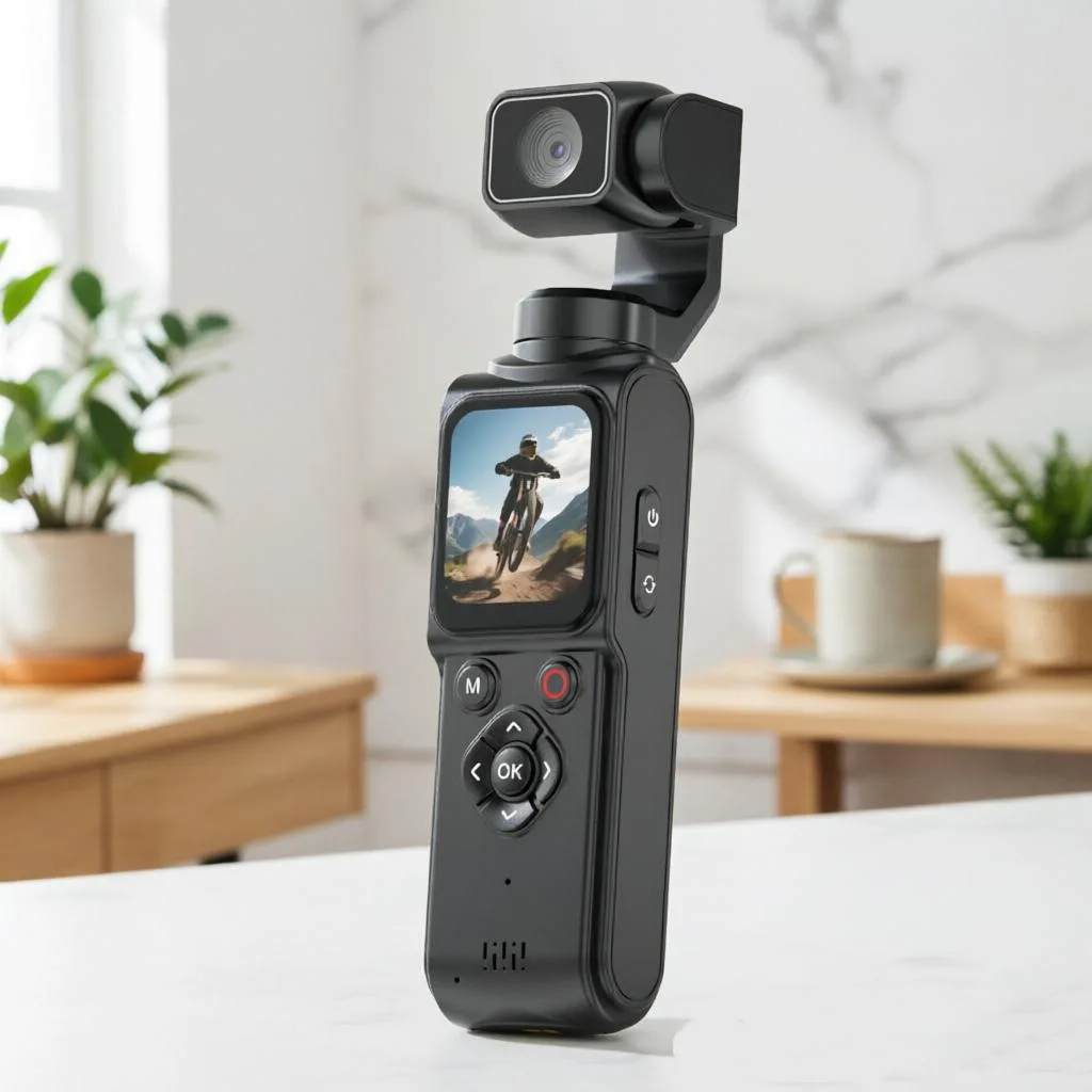 

4K high definition WIFI handheld gimbal pocket camera high definition Vlog lens electric rotating outdoor