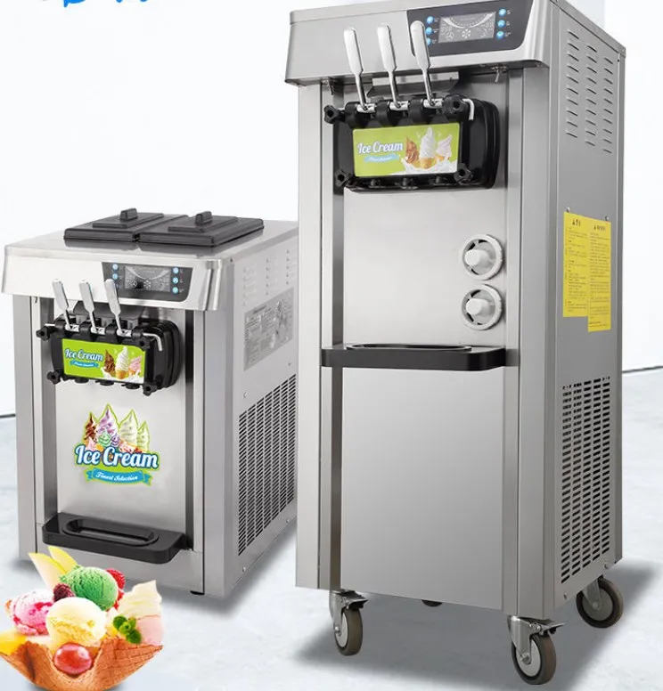 Machine For Making Ice Cream Soft Ice Cream Machine Ice-Cream Machine