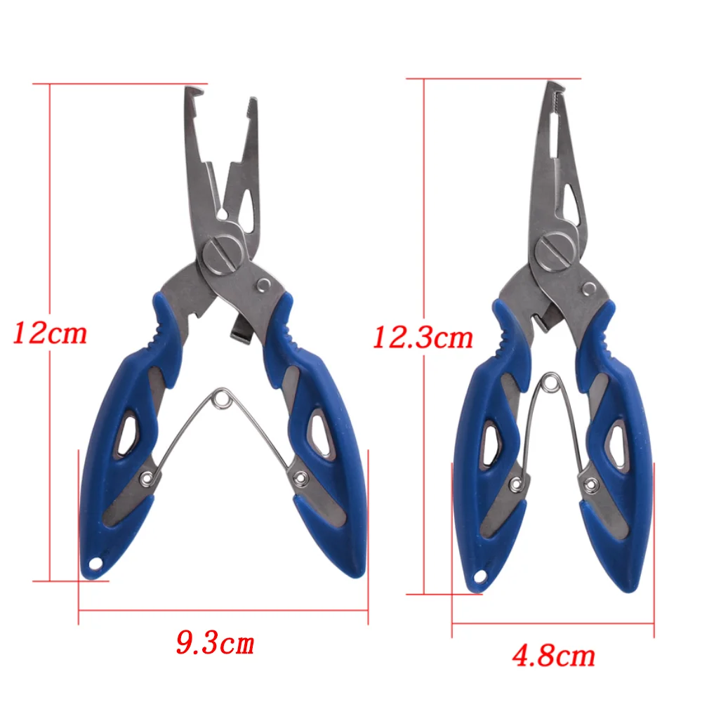 Multifunction Fishing Tools Accessories for Goods Winter Tackle Pliers Vise Knitting Flies Scissors Braid Set Fish Tongs