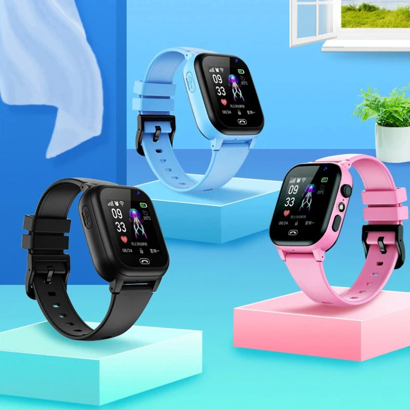 Lenovo Kids Smart Watch 4G SIM Multifunctional Waterproof SOS GPS Location Camera Call Sim Card Child Gifts Sports Digital Watch view 5