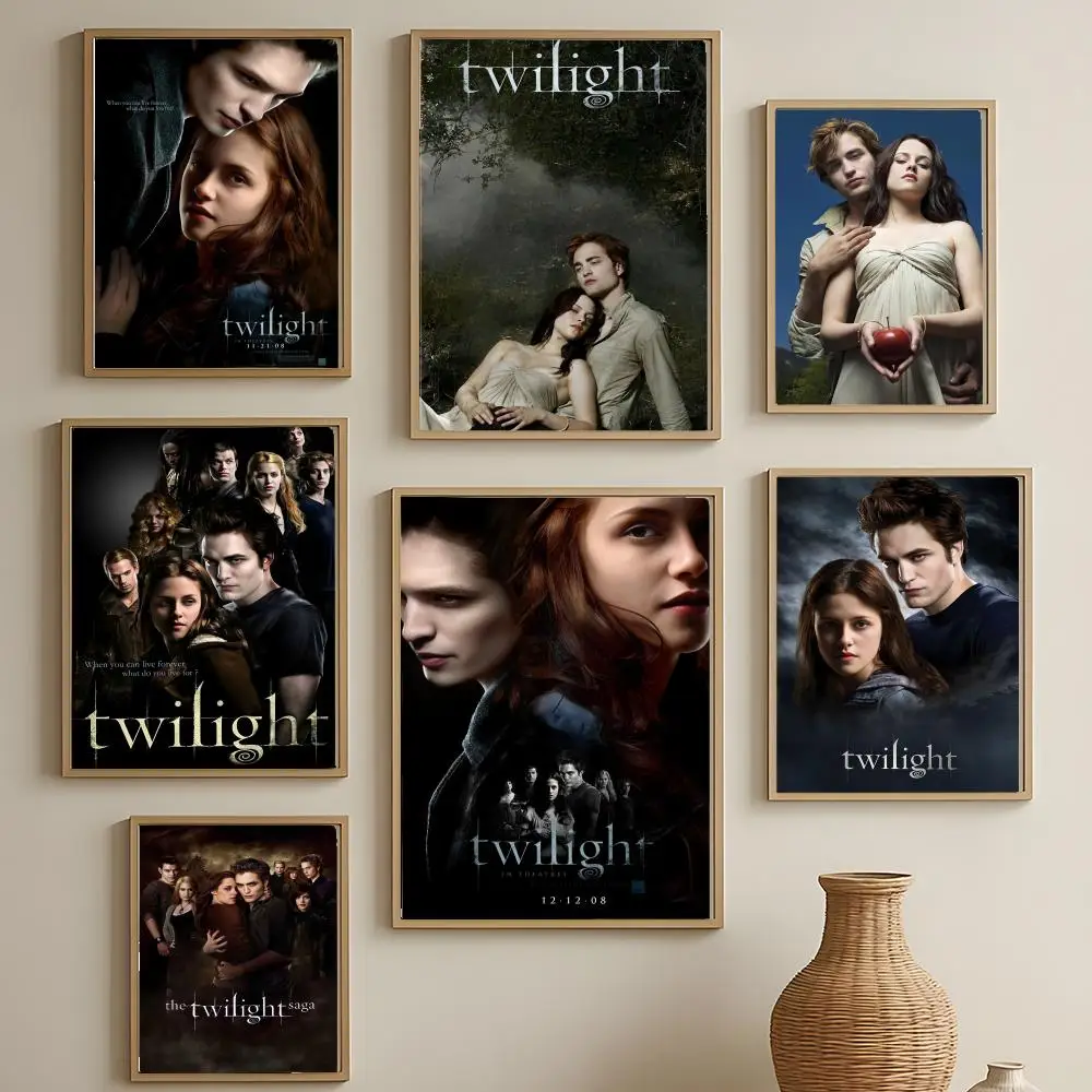 Movie The Twilight Poster Versatile HD Waterproof Wall Art Self-Adhesive Decor for Any Space Ideal Gift