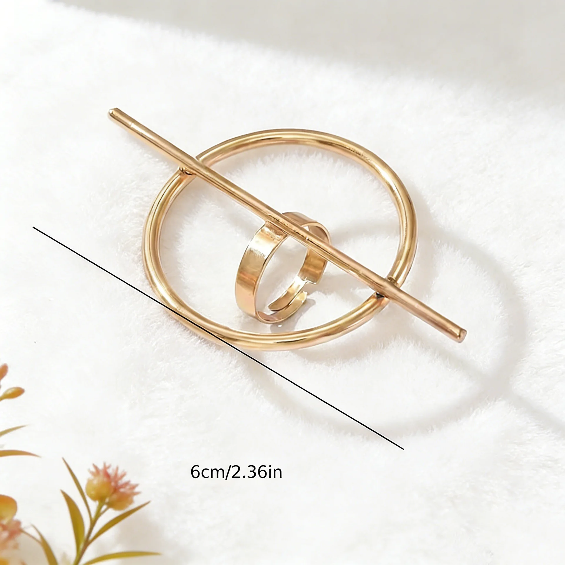 Geometric Open Circle & Vertic - Formal Wear Jewelry For Women ulasan dan harga
