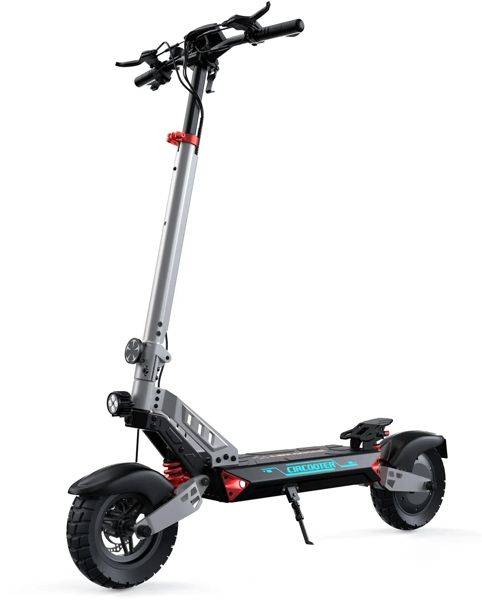 

Самокат Circooter Landturbo Pro для взрослых, двигатель 1000 Вт, 48 В 15,6 Ач, складной электронный самокат, 10-дюймовая внедорожная шина, электронный горный самокат