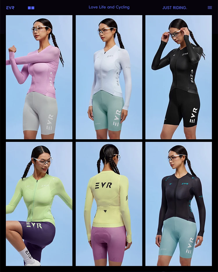 EVR Damen-Radhose mit hoher Taille, Sommer-Radhose, Double Arrow, stoßdämpfende, gepolsterte Radhose, MTB-Radhose – Detail 13