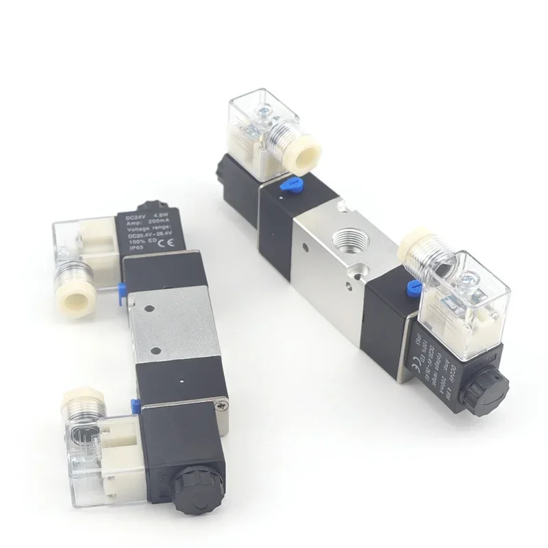 CHYF Pneumatic Double Coil Control Solenoid Valve 3V120 3V220 3V320 3V420-06/08/10/15 4V410-15AG