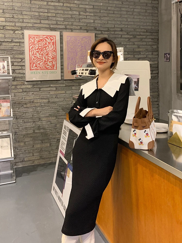 

Bluetique Bla Beau Year End Par Dr Doll Collar Unique Design Sense Dr Faionable Set for Women Autumn 2020